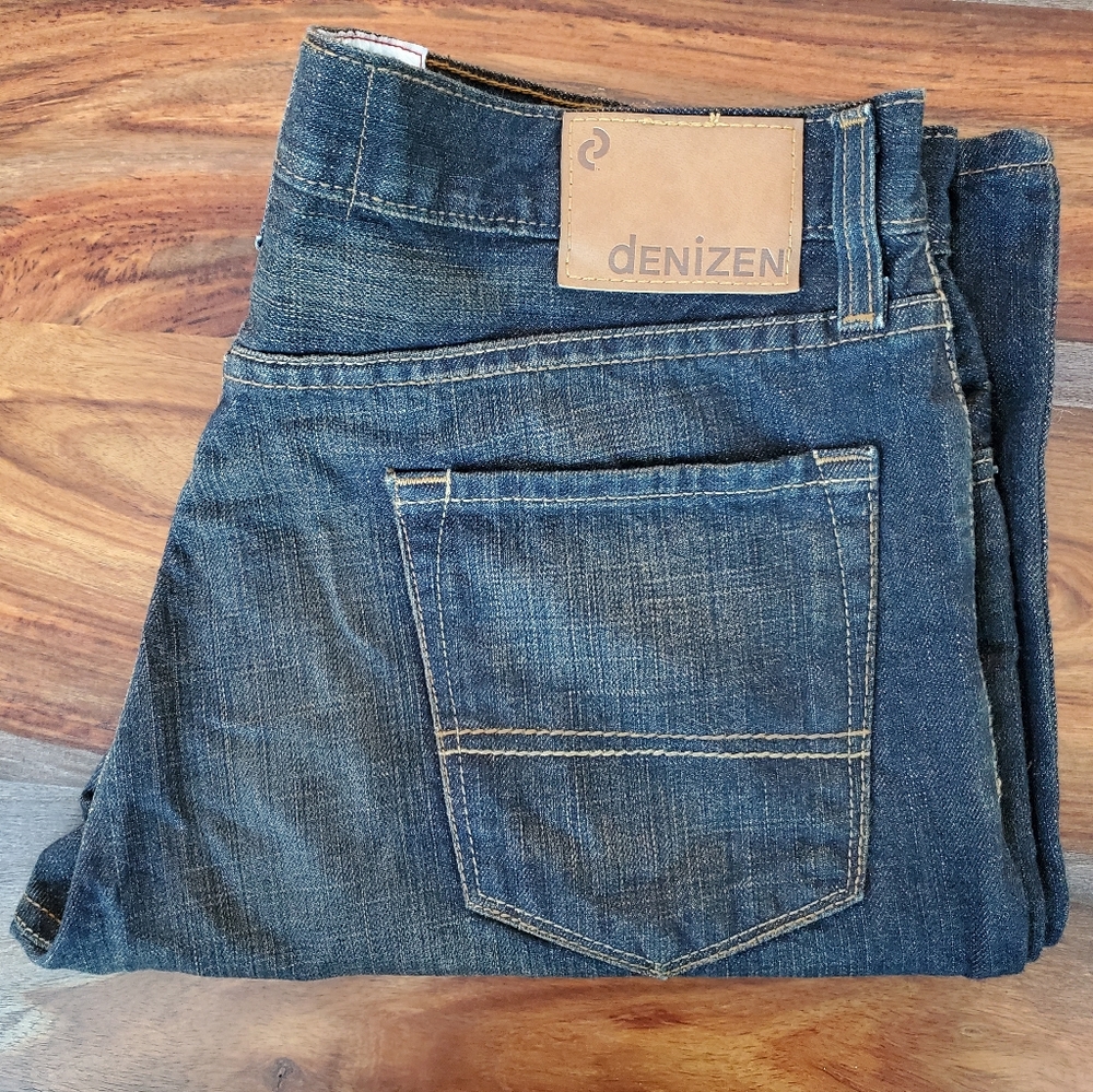 Awesome Denizen Men's Jeans, W34 L32, Dark Blue